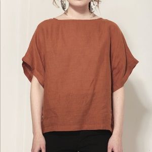 Black Crane Linen Box Top